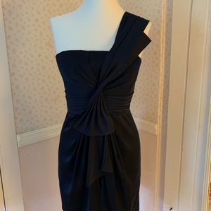 BCBGMaxazria One shoulder dress